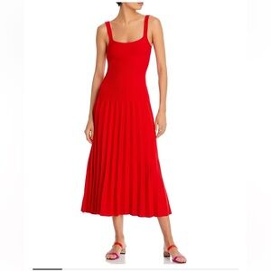 Staud 'Ellison' Red Dress XS NWT